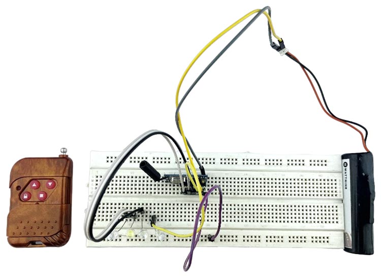 433 MHz RF Receiver Circuit