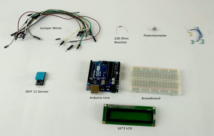 Interfacing Arduino DHT11 Sensor