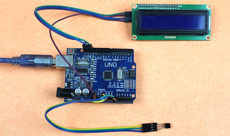 Arduino Temperature Monitoring Circuit