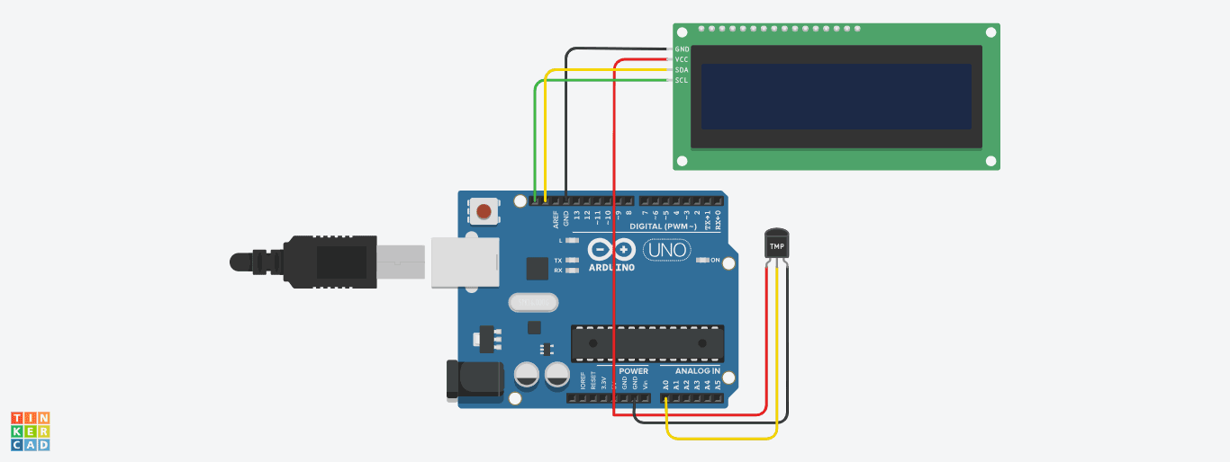 Circuit Design of Temperature Monitoring