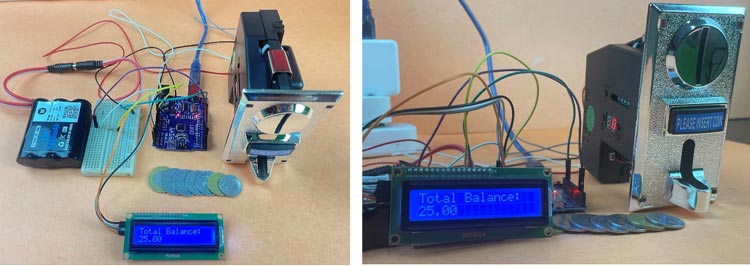 Displaying Total Balance on LCD