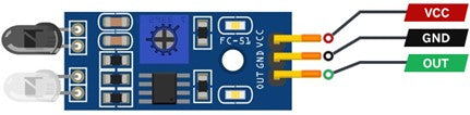 LDR Sensor Pinout