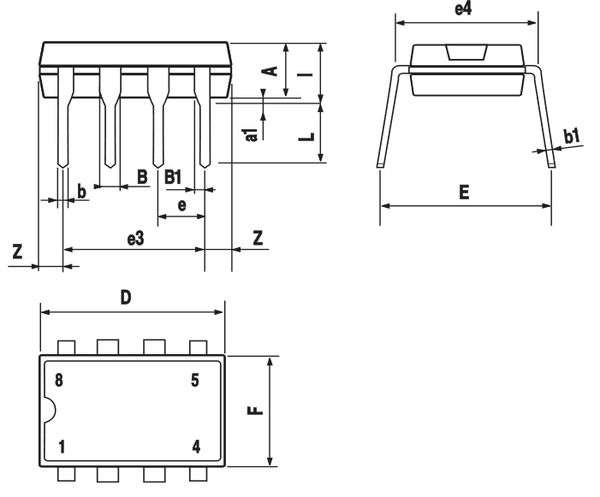 LM741 Footprints