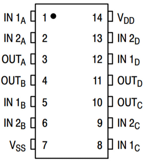 MC14071-Quad-2-Input-OR-Gate-IC