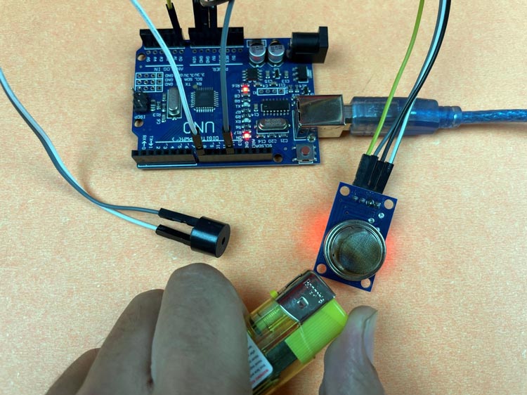 Gas Detector Circuit