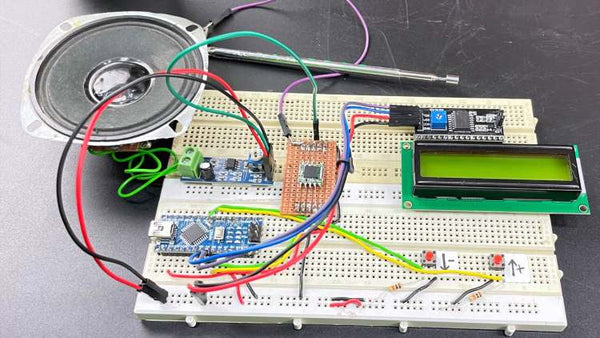 TEA5767 FM Radio Module interfacing with Arduino