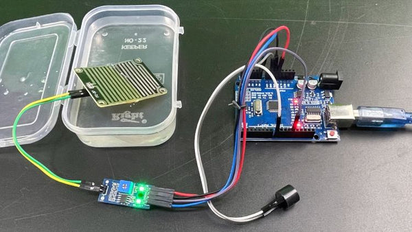 Rain Drop Sensor Interfacing with Arduino