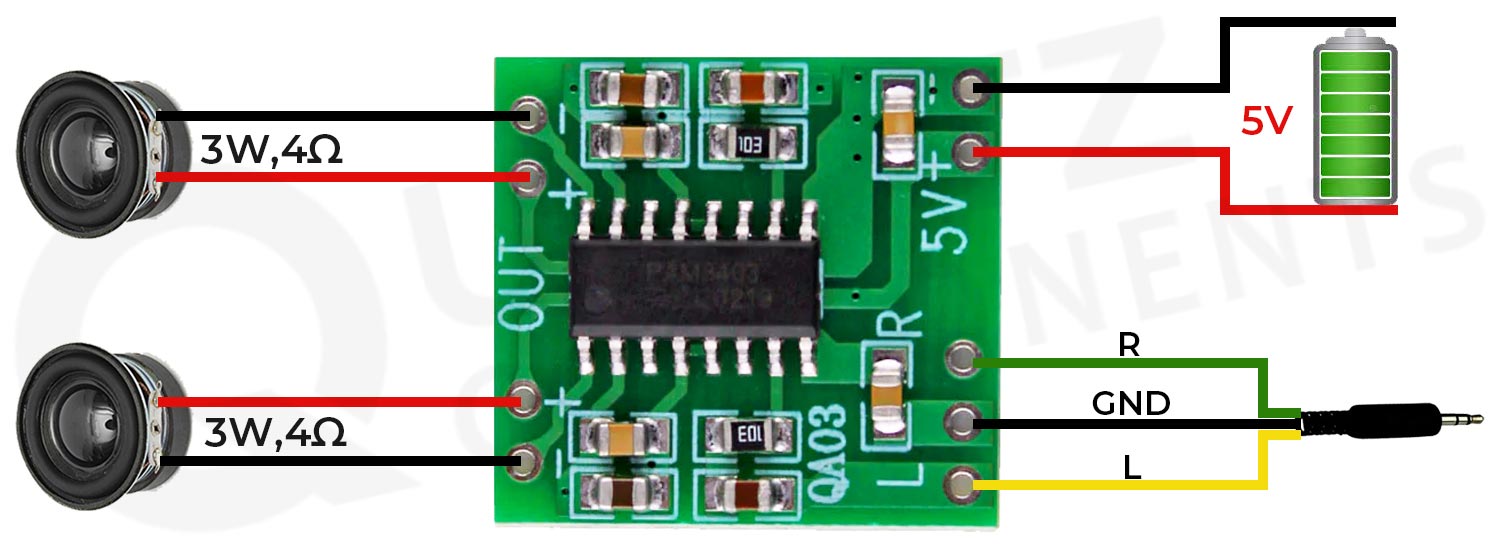 DIY Audio Amplifier Circuit Diagram