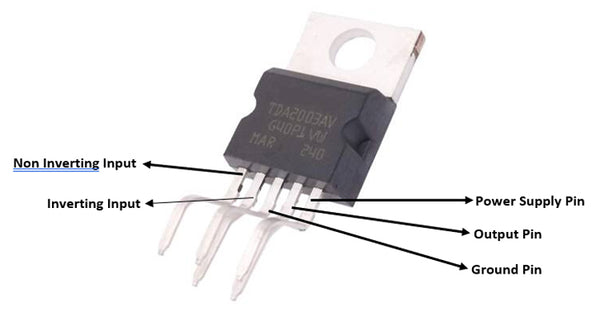 TDA2003A TO-220 Amplifier Chip