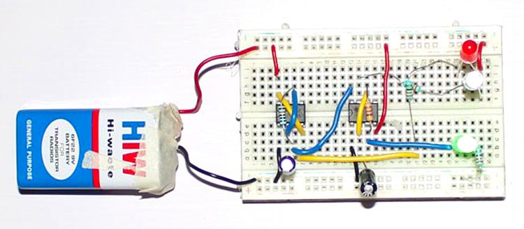 Traffic Light Control System Circuit