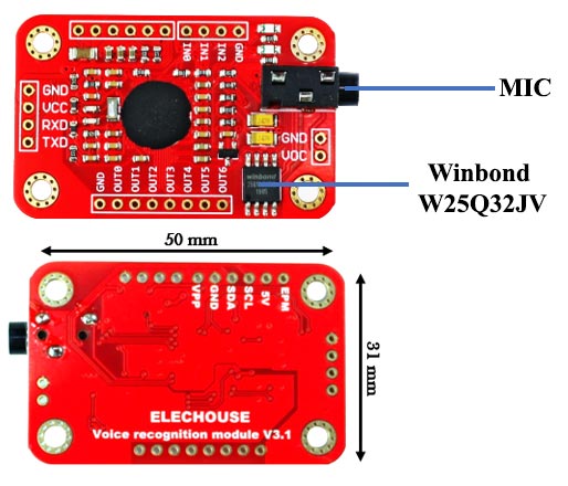 Voice Recognition Module Pinout