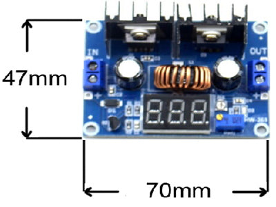 XL4016 Step Down Buck Converter (300W 10A Power Supply Module) –  QuartzComponents