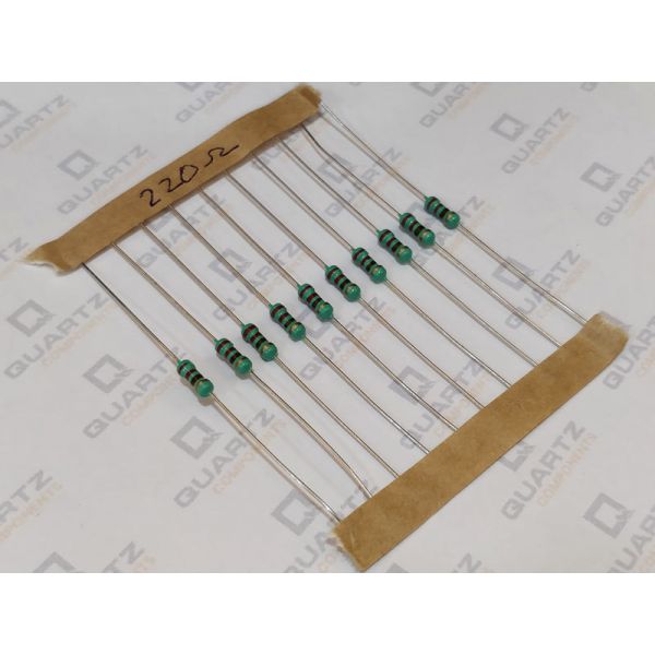 2 Ohm 1 4 Watt Resistor Pack Of 10 Buy 2 Ohm Resistor Online Quartzcomponents