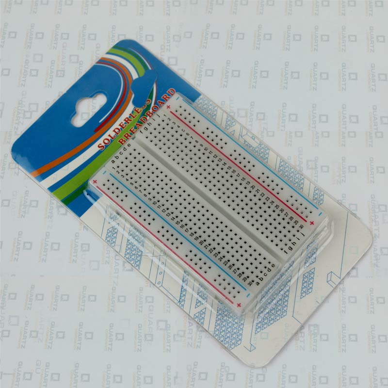 Small Breadboard Mini Solderless Board 400 Points Quartzcomponents 6560