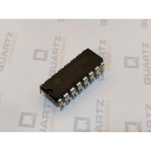 Cd4060 14 Stage Ripple Carry Binary Counter Buy Cd4060 Ic Online At 4771