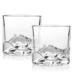 Everest Crystal Whiskey Glasses - Set of 4 - Liiton –