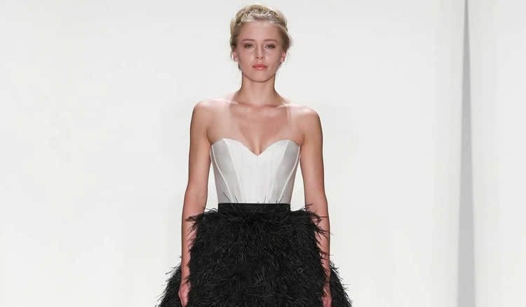 Black Wedding Dresses Start to Lead the Fashion Trend - Princessly