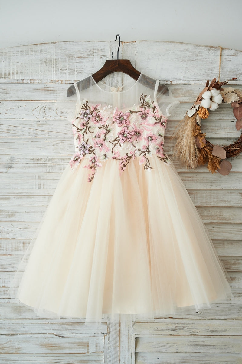 flower girl dress floral