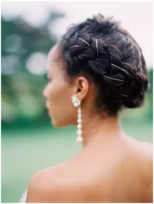 bridesmaid hair