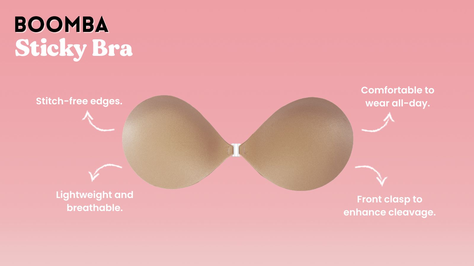 ❤️‍🔥BRIDAL SEMI - Double Sided Adhesive Stick On Push up NuBra boomba