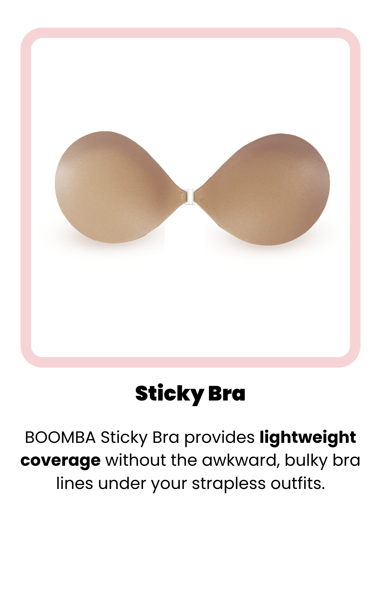 Bilbette STICK ON MAXI LIFT PADS - Multiway / Strapless bra - nude