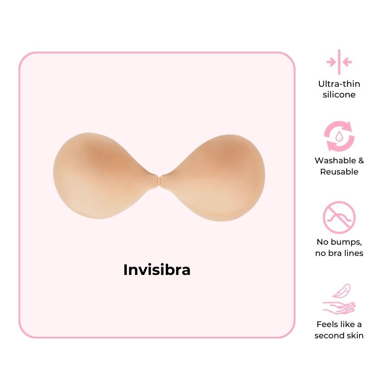 BOOMBA Sticky Bra, Amazing coverage and comfort!