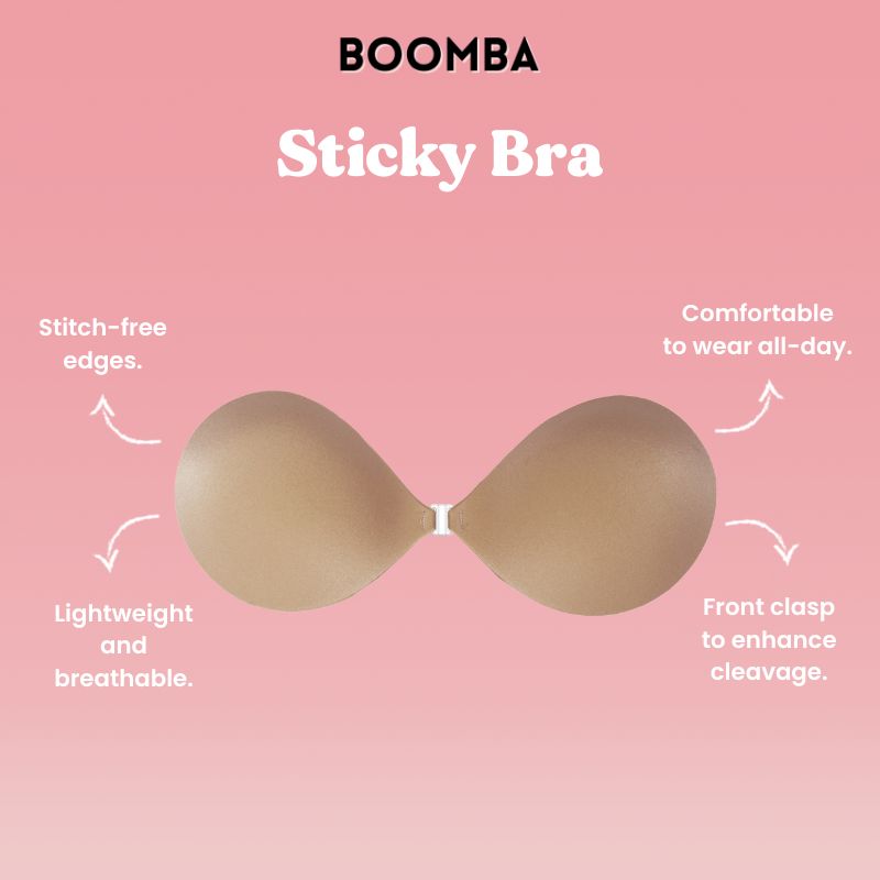 BOOMBA #boomba #boombainserts #stickybra #stickybrareview #review