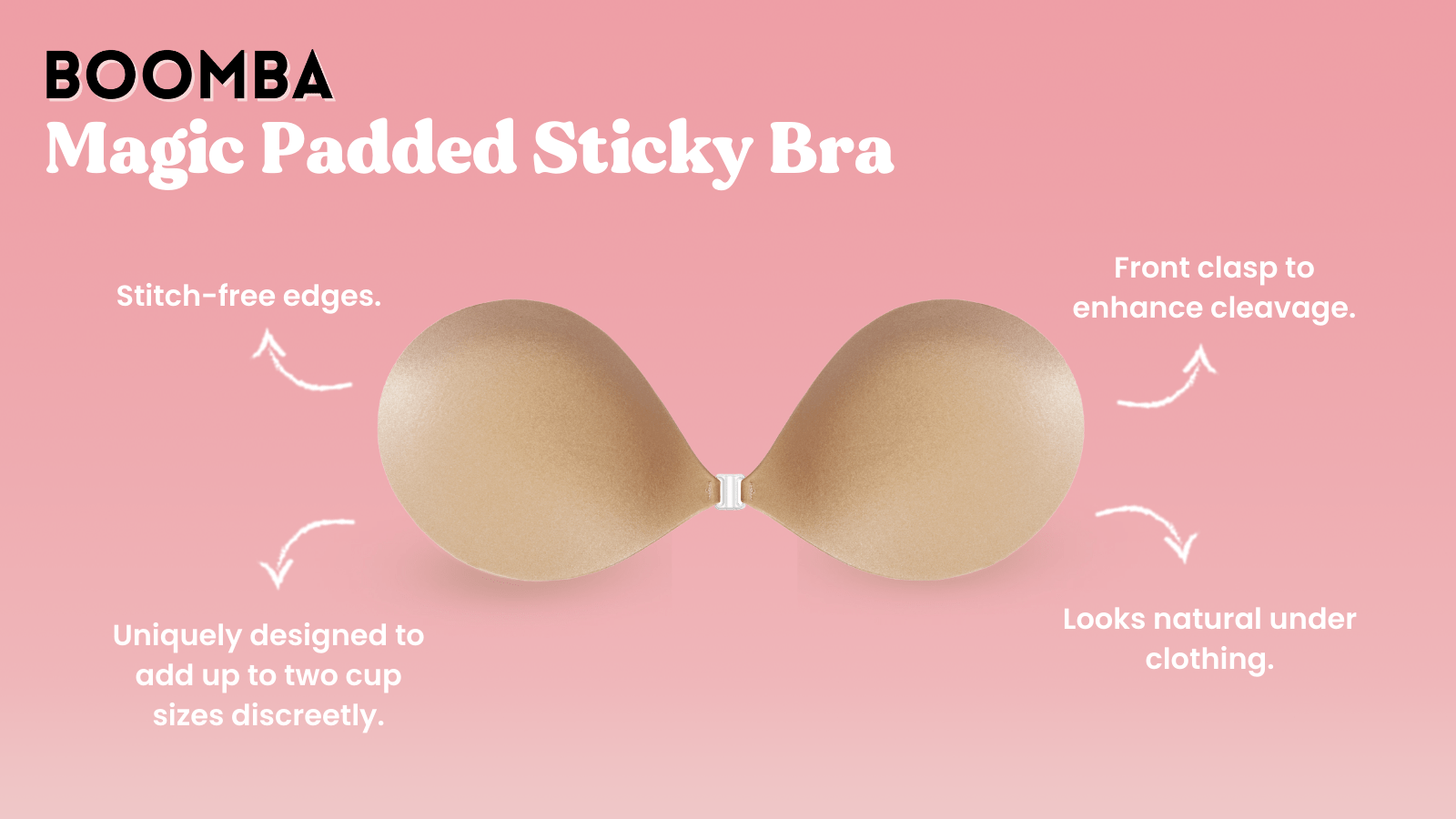 Magic Padded Sticky Bra | BOOMBA