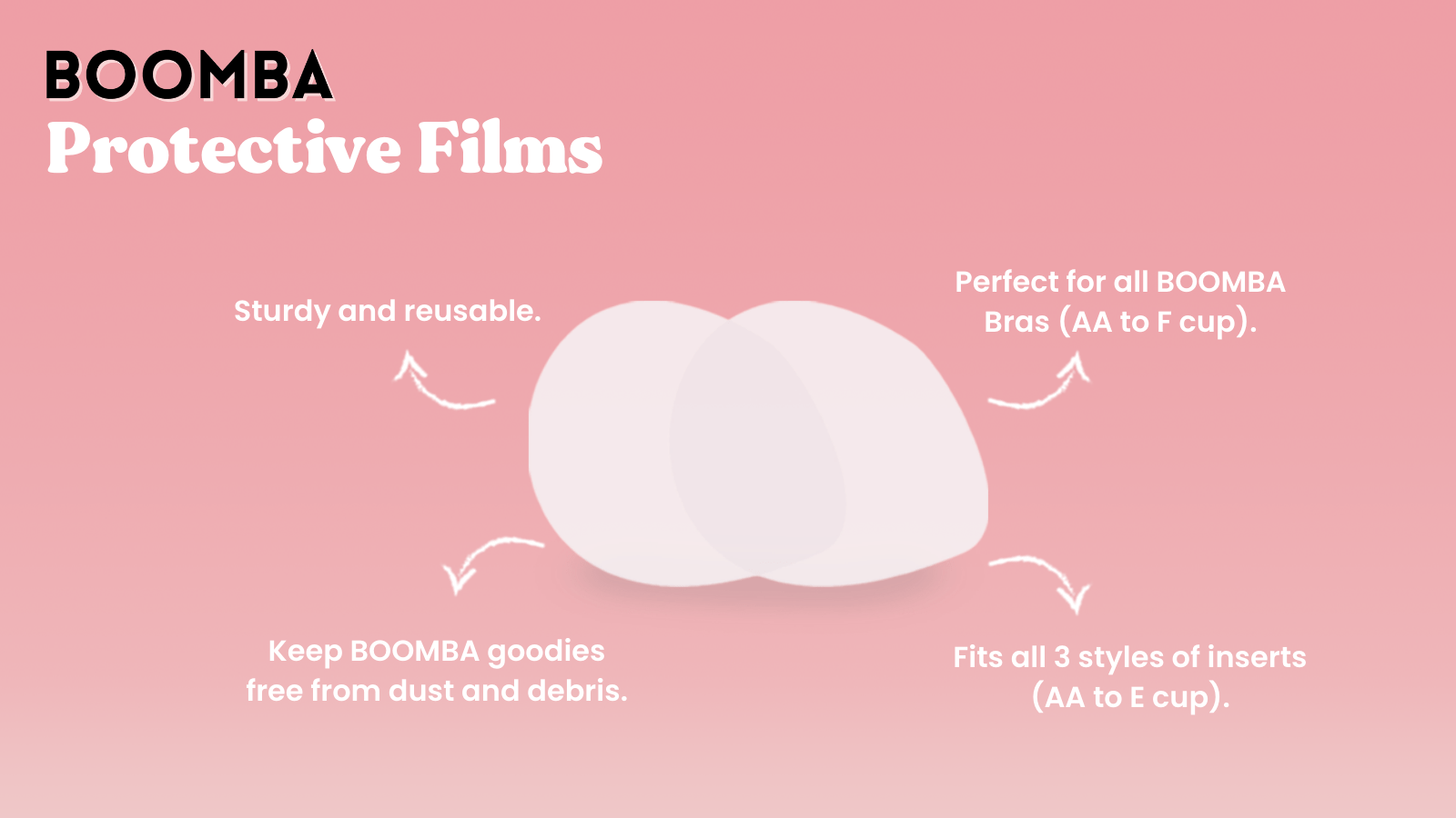 BOOMBA Protective Films, Keep Your Inserts Dust-Free!