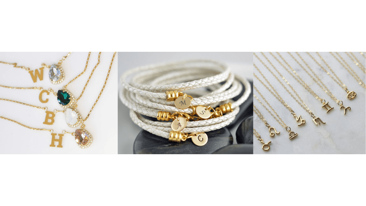 Gift ideas for bridesmaids matching jewelries