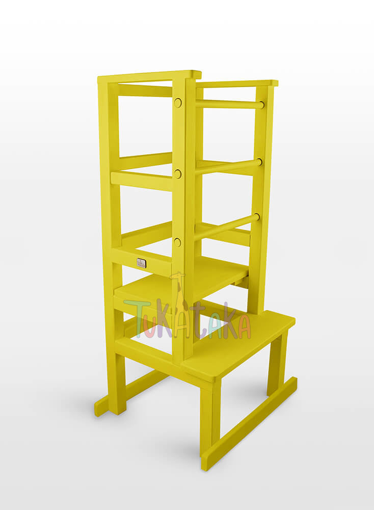 Tukataka learning tower - for little explorers - Yellow
