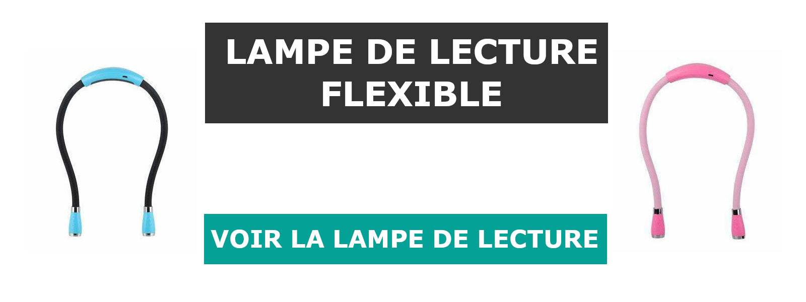 Lampe de lecture flexible pour lire la nuit