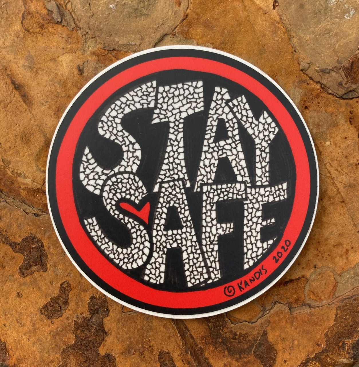 Stay Safe Sticker