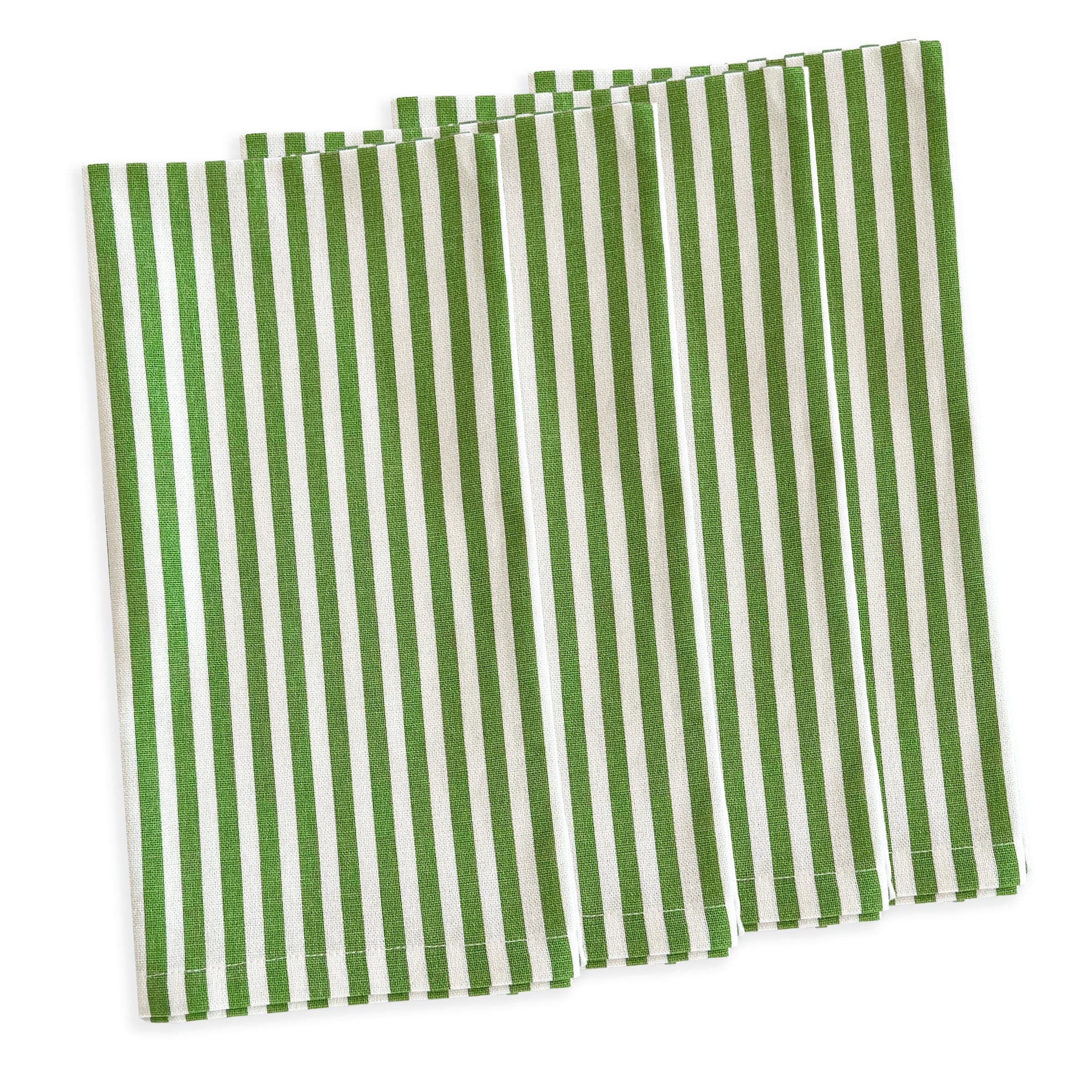 Pinstripe Dinner Napkins, Set of 4