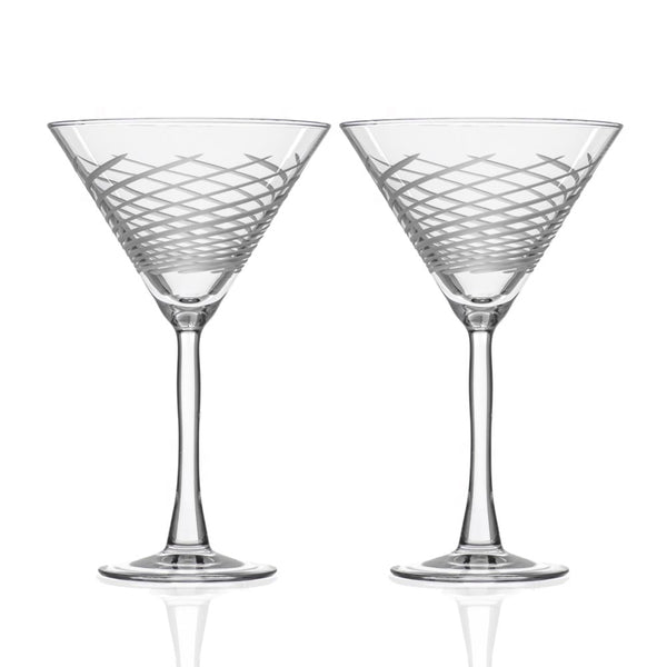 Cyclone Martini Glass, Set of 4