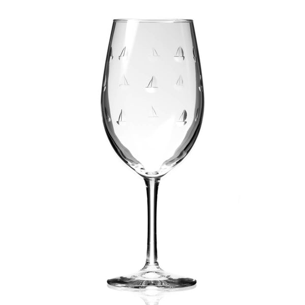 Sailing Wine Glasses - Set of 4 by ROLF glass