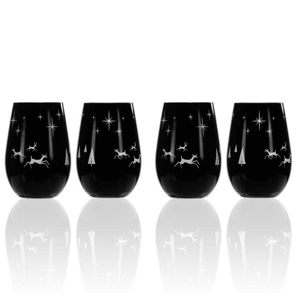 Bandol Fluted Textured Stemless Wine Glass – THREAD