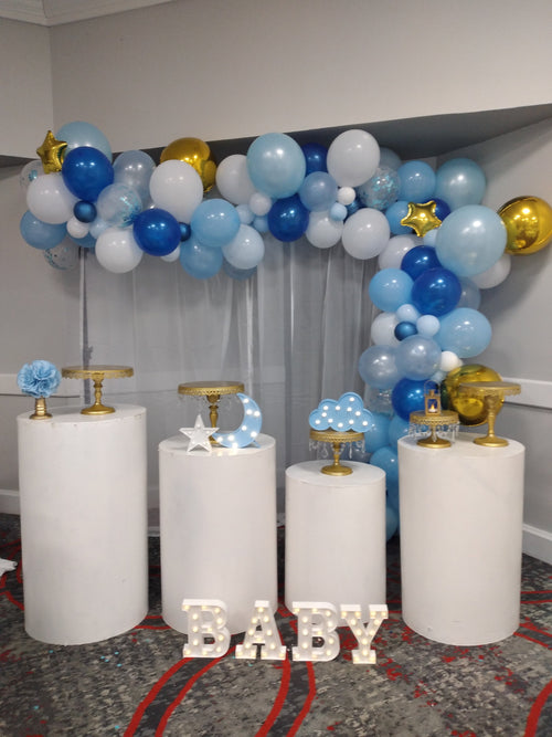 Birthday Balloons 💛💚💙 Luca themed birthday garland