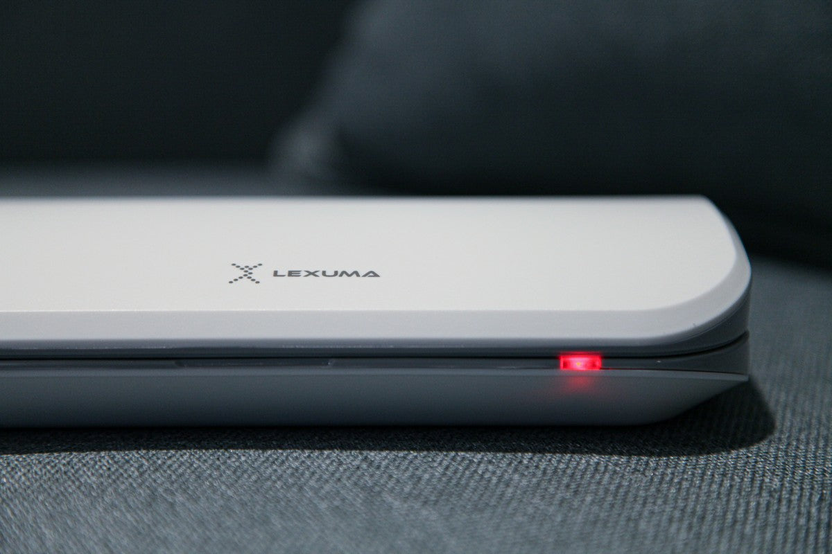Lexuma XGerm Pro LED UV Sanitizer Blury Background
