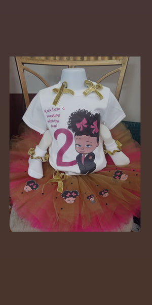 boss baby tutu outfit