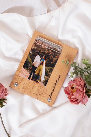 Personalized Wooden Frame - confetti gifts