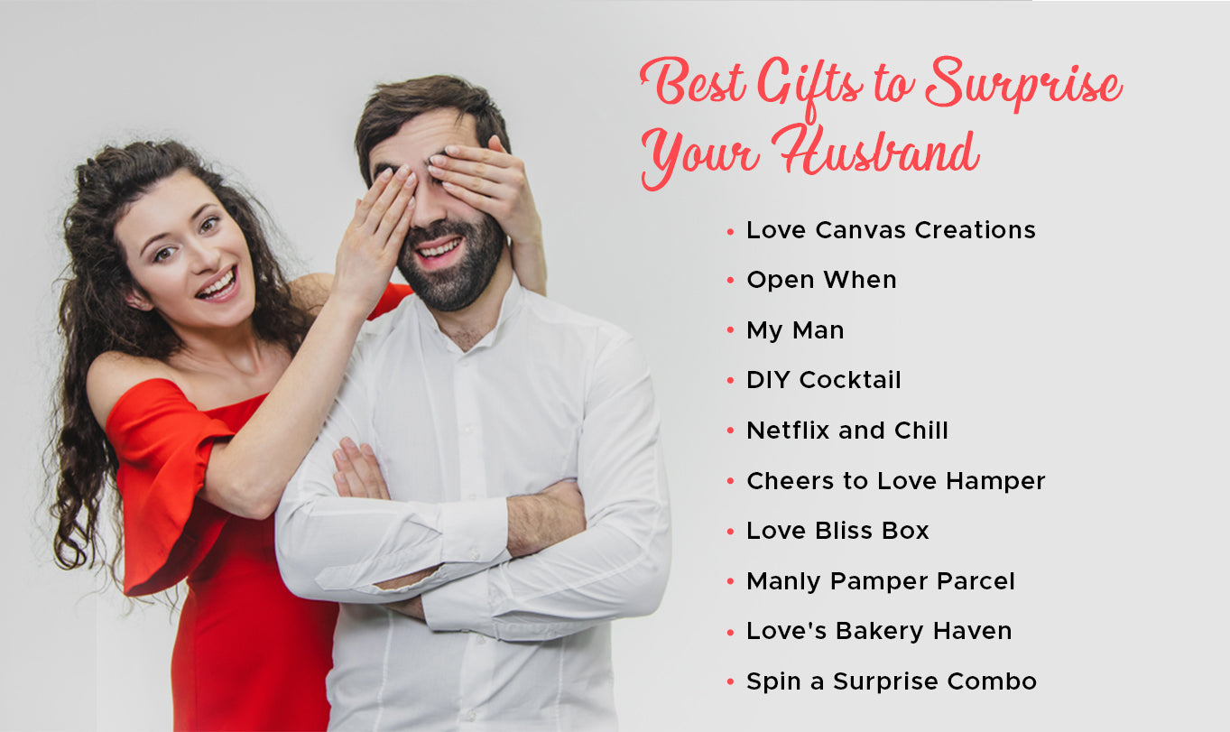 Romantic surprise gift for him. Female hands hold gift box. Prepared  something special for him. She romantic person. Valentines gift for  boyfriend. Find special gift for boyfriend fiance or husband - Stock