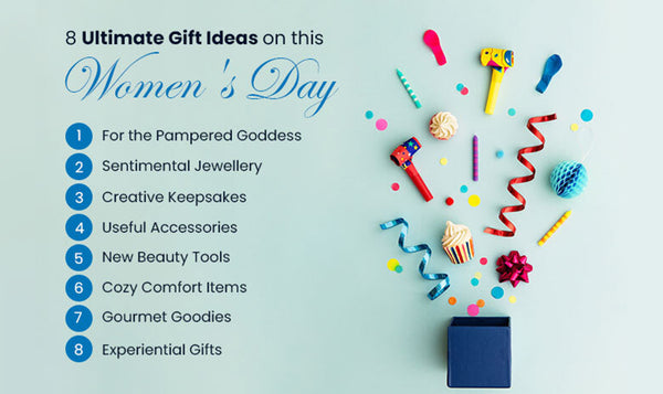 gift ideas on this womens day