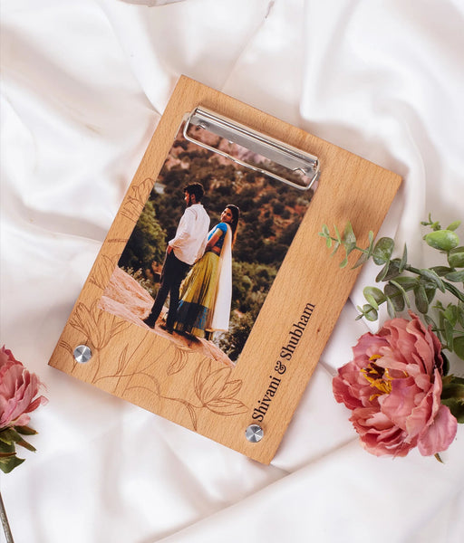 personalized wooden frame