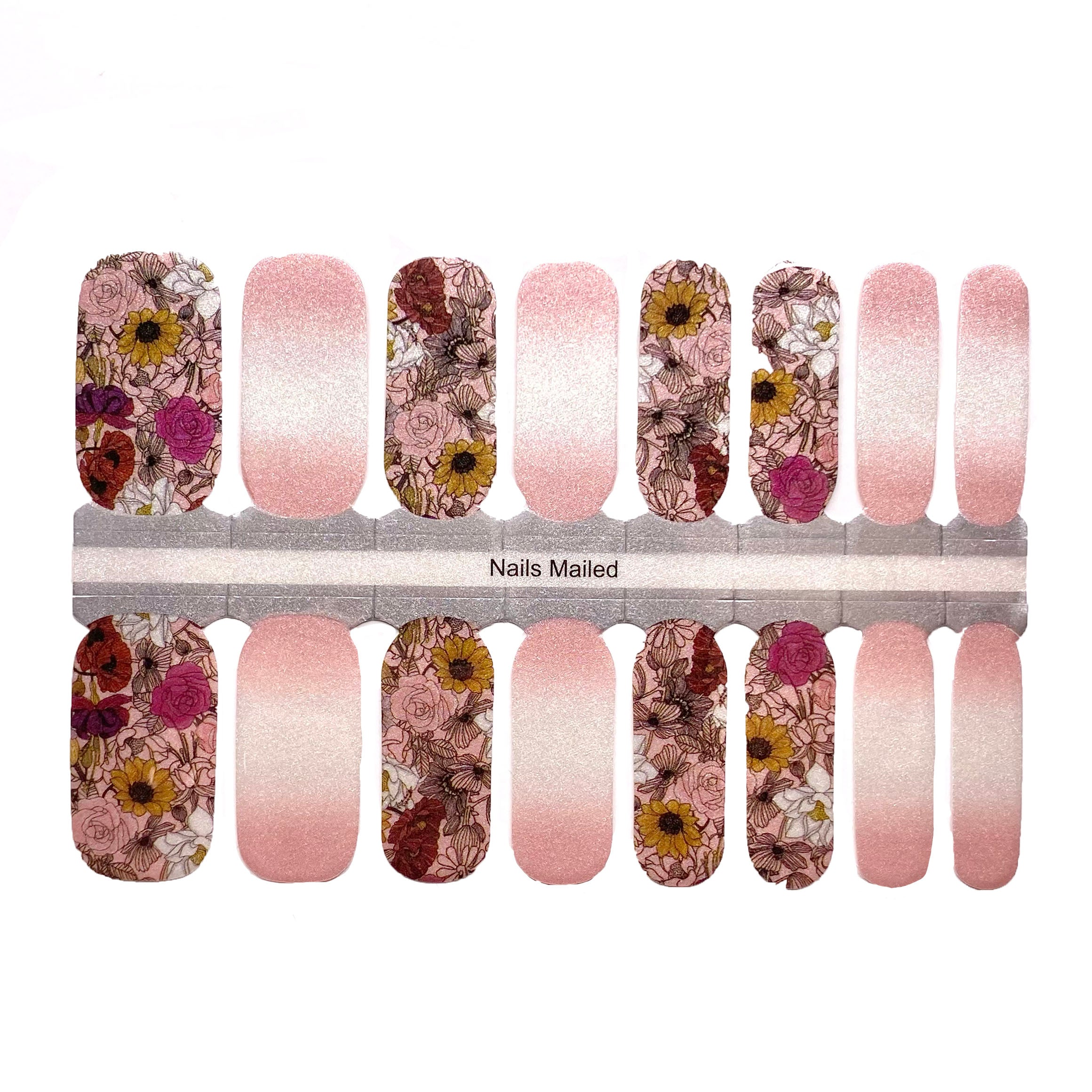 Boho Blooms | Nail Wraps - NailsMailed product image