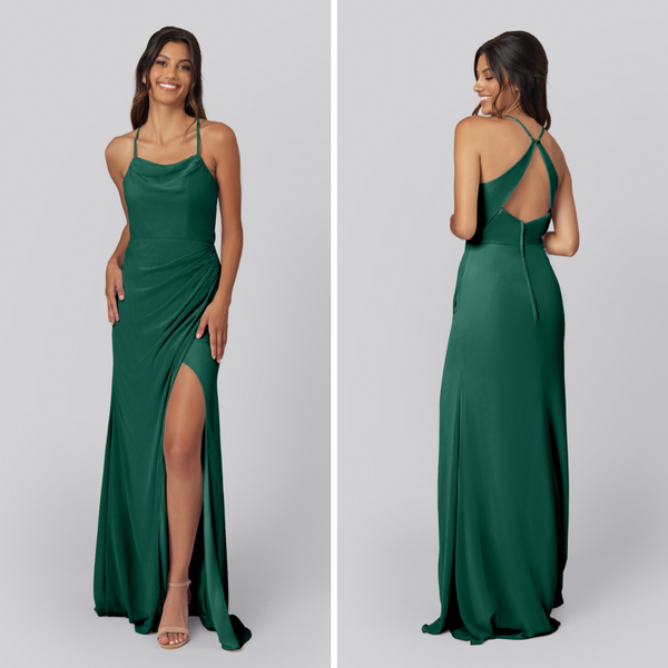 Green Summer Bridesmaid Dress