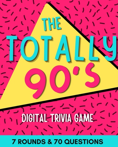 Joint Bachelor and Bachelorette Party 90’s Trivia