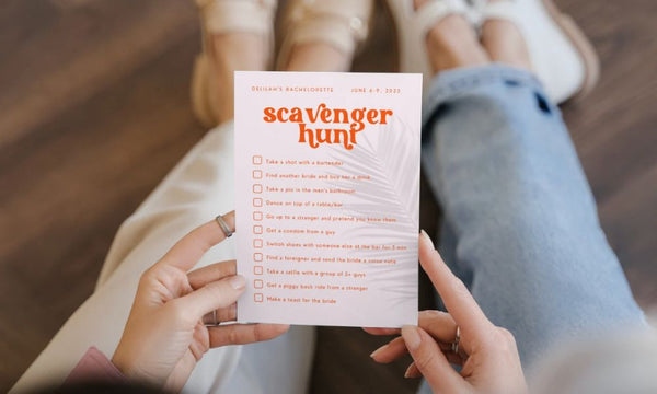 Bachelorette Party Scavenger Hunt