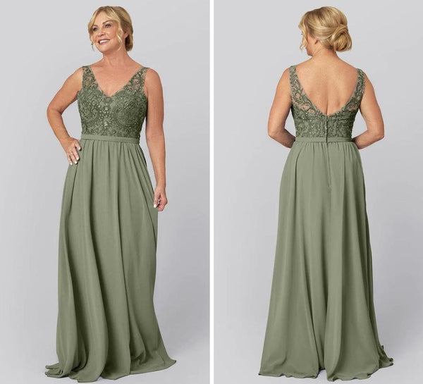 moss green mother of the bride or groom dress