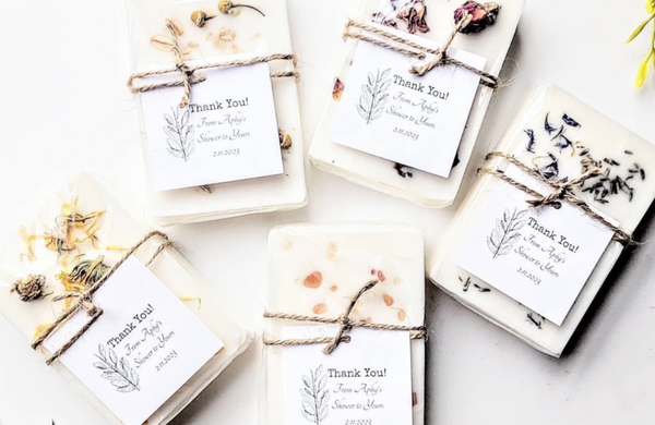 Handmade Soap Bridal Shower Favors